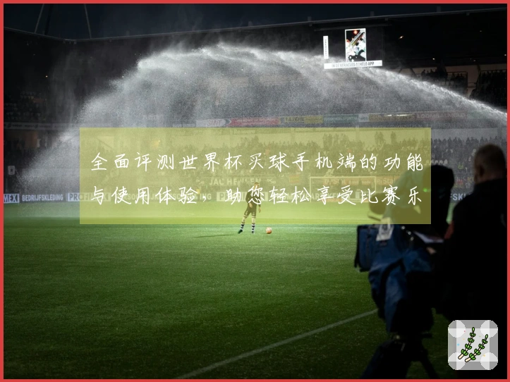 全面评测世界杯买球手机端的功能与使用体验，助您轻松享受比赛乐趣