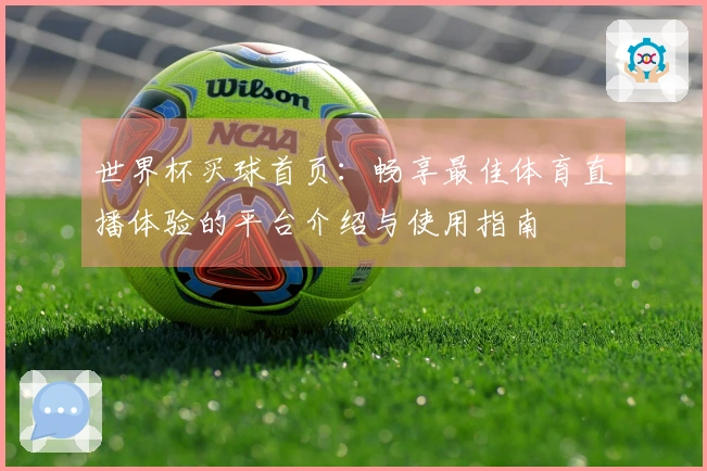 世界杯买球首页：畅享最佳体育直播体验的平台介绍与使用指南