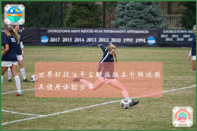 世界杯投注平台链接版本升级说明及使用体验分享