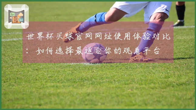 世界杯买球官网网址使用体验对比：如何选择最适合你的观看平台